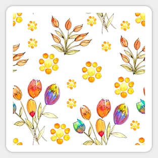 floral pattern Sticker